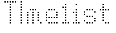 TImelist字体预览图
