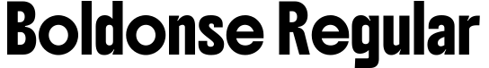 Boldonse Regular字体预览