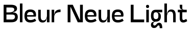 Bleur Neue Light预览图片
