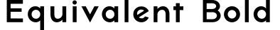 Equivalent Bold预览图片