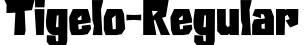 Tigelo-Regular字体预览图
