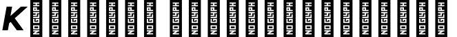 KeepSans ExtraBoldItalic字体预览