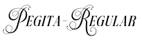 Pegita-Regular预览字体图片