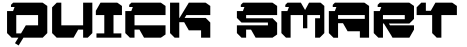 Quick Smart字体预览