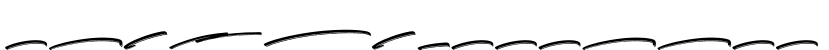 HardbrushSwash字体预览图