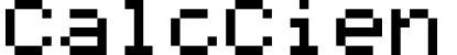 CalcCien字体预览图