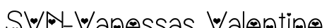 SVN-Vanessas Valentine字体预览图