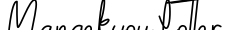 Mangekyou Lotter字体预览图