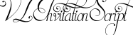 VLInvitationScript字体预览