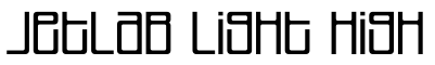 Jetlab Light High字体预览图