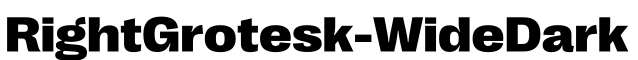 RightGrotesk-WideDark预览图片