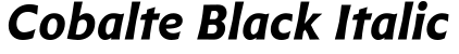 Cobalte Black Italic预览图片