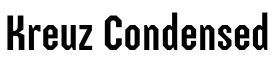 Kreuz Condensed预览图片