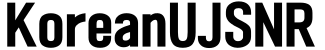 KoreanUJSNR字体预览图