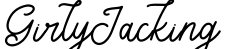 GirlyJacking字体预览图