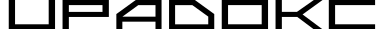 UpadokC字体预览图