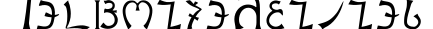 EnochianWriting字体预览图