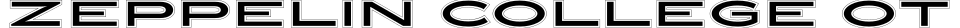 Zeppelin College OT字体预览图