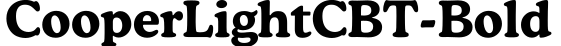 CooperLightCBT-Bold字体预览