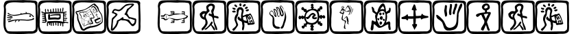 ESRI Conservation字体预览图