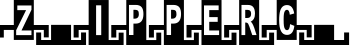 ZipperC字体预览图