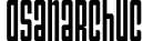 DSAnarchyC字体预览图