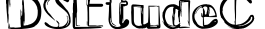 DSEtudeC字体预览图