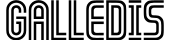 GALLEDIS字体预览