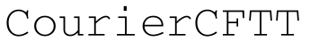 CourierCFTT预览字体图片