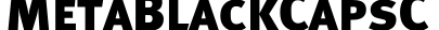 MetaBlackCapsC字体预览图