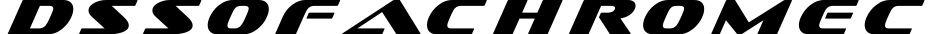 DSSofachromeC字体预览图