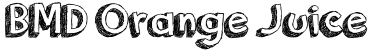 BMD Orange Juice字体预览图
