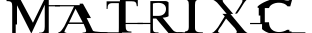 MatrixC字体预览图