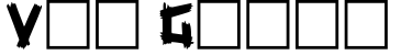 Van Gough字体预览图