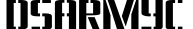 DSArmyC字体预览图