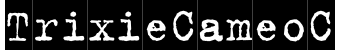 TrixieCameoC字体预览图