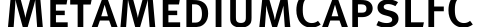 MetaMediumCapsLFC字体预览图