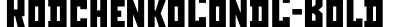 RodchenkoCondC-Bold预览图片