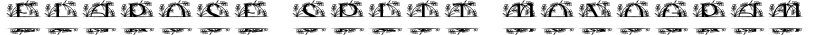 Elarose Split Monogram字体预览图