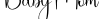Baby Mom字体预览图