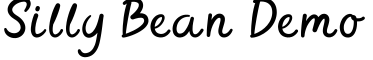 Silly Bean Demo字体预览图