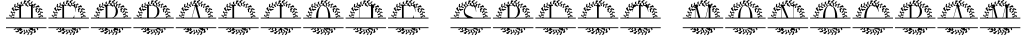Herbalique Split Monogram字体预览图