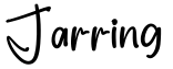 Jarring字体预览图