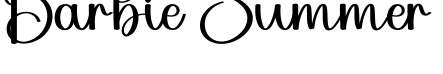 Barbie Summer字体预览图