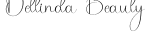 Dellinda Beauty字体预览图