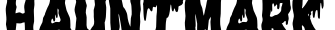 Hauntmark字体预览图