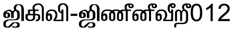 TAM-Tamil012字体预览图