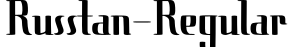 Russtan-Regular字体预览图