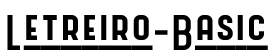 Letreiro-Basic字体预览图