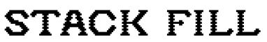 Stack Fill字体预览